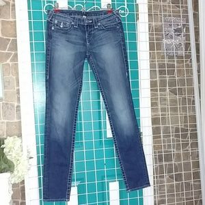True religion 28x31 skinny with flap island song